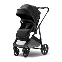 Mompush Wiz 2 in 1 Baby Stroller with Bassinet Mode, Convertible Infant Stroller for Newborn and Toddler with Reversible Seat and Large UPF 50+ Canopy