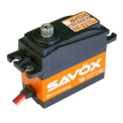 Savox SB-2272MG Lightning Speed Brushless Metal Gear Standard Digital Servo High Voltage