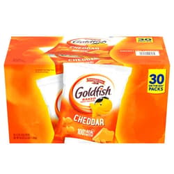 Goldfish Pepperidge Farm Goldfish Cheddar Crackers, 1.5 oz. Snack Packs, 30 Count