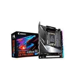 GIGABYTE Z690I AORUS Ultra DDR4 (LGA 1700/ Intel Z690/ Mini-ITX/ DDR4/ Dual M.2/ PCIe 5.0/ USB 3.2 Gen2X2 Type-C/WiFi 6/ Intel 2.5 GbE LAN/Gaming Motherboard)