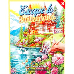 By Alexander Sawyer (Author) Escape to Switzerland a Grayscale Coloring Book: For Beginners to Experts; Relaxation Activity for Adults, Seniors, and Kids to Help Increase Focus ... Behind and Escape to a Whole New World.)