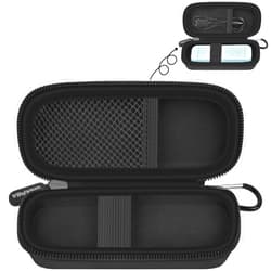 Grapsa Book Light Case for Glocusent Reading Light,for 86lux Reading Lamp.Portable and Cute Storage Case for Home/Travel/Outdoor with Detachable Hooks(Bag Only)