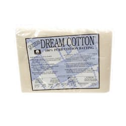 Quilters Dream Quilter's Dream Natural Cotton Deluxe Batting (60in x 60in) Throw