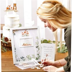 Kate Aspen Woodland, One Size, Baby Shower Guest Book Alternative