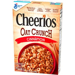 Cheerios Cinnamon Oat Crunch Breakfast Cereal, 15.2 oz