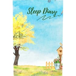 Gift Loft Health Journals Sleep Diary: Sleep Log And Insomnia Activity Tracker Book Journal Diary Logbook to Monitor Track And Record Sleeping Hour Duration Pattern & Habit Simple Undated & Flexible For Adults Men & Women