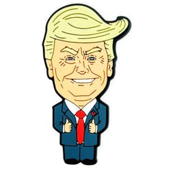 SUNSPARK 3-Inch Donald Trump Magnet [1-Pack]: Custom Made Political Satire Cartoon for Fridges, Lockers, and Whiteboards - Durable and Hilariously Unique Design