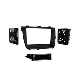 Metra 99-7355B Single and Double DIN Car Stereo Installation Dash Kit for 2014 and Up Kia Sorento (Black)
