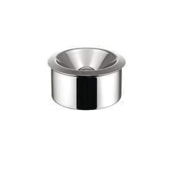 Alessi Ashtray, 3 x 12 x 11.5 cm, Stainless Steel