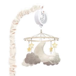 Lambs & Ivy Goodnight Moon Musical Baby Crib Mobile Soother Toy - Stars/Clouds