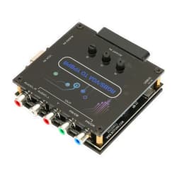 Yoidesu RGBS VGA SCART to YPBPR Converter, Convert Video to Color Difference, for SFC, for Genesis, for N64, for PS1 Fat, for PS2 Fat, for Dreamcast, etc