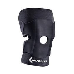 MUELLER Sports Medicine Adjustable Knee Support, Knee Pain Relief Support for Men and Women, Ideal for Arthritis, Sprains, Black