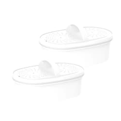 AQUA CREST Water Filter Replacement for All Waterdrop Pitcher and Dispenser Filtration System, Fits Waterdrop WD-PF-01A Plus, Reduces PFAS, PFOA/PFOS, Chlorine, Last Up to 200 Gallons (Pack of 2)