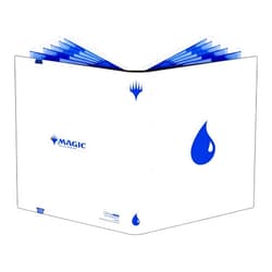 Ultra PRO - Mana 8 9-Pocket PRO-Binder - Island for Magic: The Gathering, Holds & Protects 360 Standard Sized Cards, Collector's Edition Durable Trading Premium Leatherette Secure Pocket Binder
