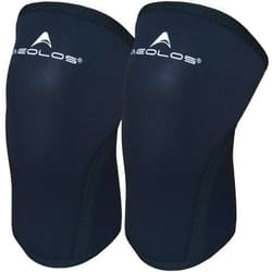 AEOLOS Knee Sleeves (1 Pair)，7mm Compression Knee Braces for Heavy-Lifting,Squats,Gym and Other Sports(Medium,22Black3)