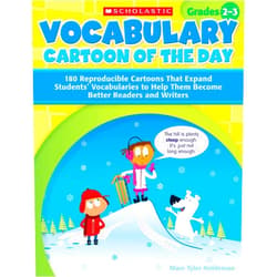 By Marc Tyler Nobleman (Author) Vocabulary Cartoon of the Day for Grades 2-3: 180 Reproducible Cartoons That Expand Students’ Vocabularies to Help Them Become Better Readers and Writers