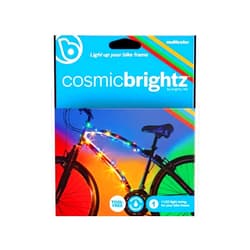 Brightz CosmicBrightz LED Bike Frame Rope Light - 6.5-Foot String Rope - Battery-Powered with On/Off Switch - Ultra Bright Color Keeps Your Ride Fun and Safe for Kids, Teens, & Adults