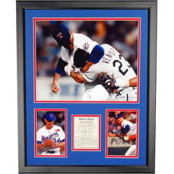 Legends Never Die Nolan Ryan Fight Framed Photo Collage, 16