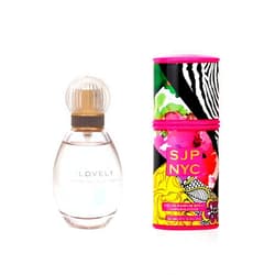 SJP by Sarah Jessica Parker Sarah Jessica Parker Lovely & SJP NYC Perfume Gift Set for Women – Eau de Parfum Travel Sprays