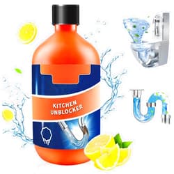 YOUSHEME Kitchen Unblocker-Pipeline Dredging Agent,Pipeline Dredging Agent-Momeng Kitchen Unblocker,Foaming Lemon Drain Cleaner,Powerful Pipe Dredge Agent,Foam Cleaner for Toilet,Sewer Sink Cleaning Unblocker