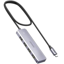 UGREEN USB C Hub 4 Ports, USB C to USB Hub with 4 USB 3.0, Powered USB C Splitter for Laptop, MacBook Pro, iMac, iPad Pro, Chromebook, Dell XPS, iPhone 15/15 Pro, Galaxy S23, and More, 2FT