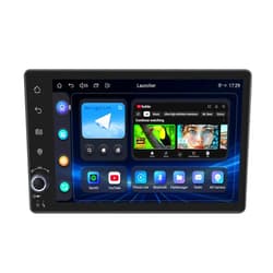 Joying Car Radio with CarPlay & Android auto, 7 inch Single Din Car Stereo Android 13 Head Unit 4GB+64GB with Bluetooth, AM/FM Radio, Mirror Link, Volume Knob(JY-UTS03N4-B)