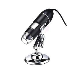 WQYWWLFR USB Digital Microscope 50X to 1000X, 8 LED Magnification Endoscope Camera with Carrying Case & Metal Stand, Compatible for Android Windows 7 8 10 11 Linux Mac