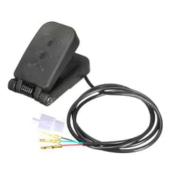 MOOTINGMOTO ATV Foot Accelerator Pedal Throttle Speed Control Universal for Electric Bikes Scooters ATV Karting (3 Pin Wire)