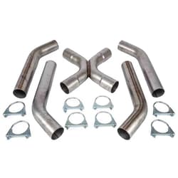 JEGS 30663 Universal X-Pipe Kit 2-1/2