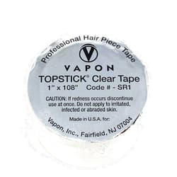 Vapon Double Sided Medical Grade Adhesive Tape Roll, 1 Inches x 108 Inches-Clear