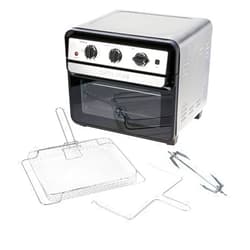 Curtis Stone Dura-Electric 1700-Watt 22L Air Fryer Oven w/Rotisserie Model 698-469 (Renewed)