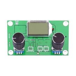 Tiiyee Digital FM Receiver Module, Radio Receiver Module DC 3V to 5V Stereo Adjustable Frequency Modulation Wireless for Receive DSP PLL 87MHz-108MHz Support Serial Port Control DIY Radio Kit LCD Display
