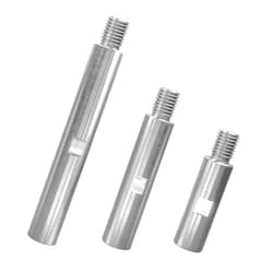 Luo ke 3 Pcs M14 Thread Angle Grinder Extension Connecting Rod Alloy Extender Shaft Set Accessories for Rotary Polisher Car Polisher Electric Polisher