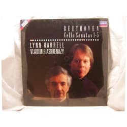 Format: Vinyl Beethoven: Complete Cello Sonatas (1, 2, 3, 4, & 5). Lynn Harrell, Vladimir Ashkenazy. London Digital R215379, two-LP set.