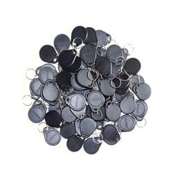 Getmorv 100PCS 125KHz RFID Key Fob Contactless Keyfob Proximity ID Card Token Tag Keypad Card for Door Lock Entry Access Control System Wholesale, Read Only
