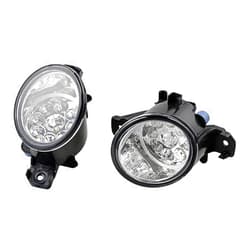 LeeMas Pair 5050 SMD LED Fog Light 55W Compatible with Infiniti G37 JX35 QX60 M35 M45 Nissan Altima Sentra Rogue Maxima Versa Pathfinder