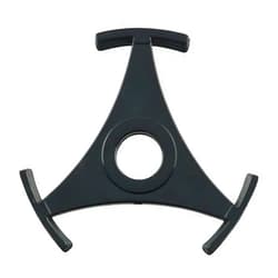 WHYHKJ Black 45 RPM ABC Plastic Vinyl Record Centre-Hole Adapter for 7 Inch Vinyl Record