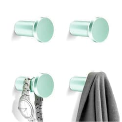 Miraitowa Load-Bearing 15-Pound Wall Hooks; Minimalist Design of Bath Towel Hooks, Coat Hooks, hat Hooks, Backpack Hooks; Towel Hooks; 4 Packs.