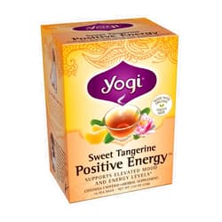 Yogi, Sweet Tangerine Positive Energy Tea, 16 Count