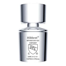 Hibbent NSF/ANSI/CAN 61 Certified Faucet Aerator, CUPC Certification 360° Swivel Kitchen Sink Aerator, Dual-function Sprayer Faucet Head, Faucet Replacement Part 55/64 Inch Female Thread - Chrome