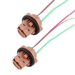 TOMALL 7443 T20 Bulb Socket Female Adapter for Brake Light (Pack of 2)