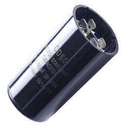 Seentech 161-193 uf/MFD 220-250 VAC ±20% CD60 Round Motor Start Capacitor 50/60 Hz AC Electric Motor Universal Fit for AC Motor Run or Fan Start and Cool or Heat Pump Air Conditioner