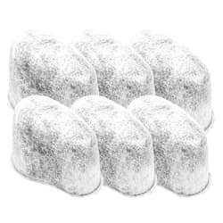 Blendin F47200 Charcoal Water Filters Compatible with Krups Coffeemakers, 6 Pack