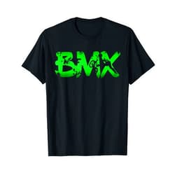 BMX Accessory Co. Distressed BMX Shirt for Men Women Kids & Bike Riders T-Shirt