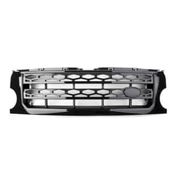 YILINGYI Gloss Black,ABS Plastic Car Front Grille Bumper Mesh Grill Compatible With Discovery LR3 2005 2006 2007 2008 2009(Black)