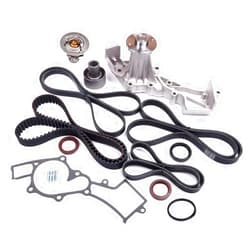 BCtimingparts Premium Timing Belt Kit 1999-2004 for Nissan Frontier 2000-2004 for Nissan Xterra with Water Pump