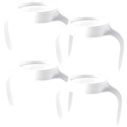 CHUBBIEE Baby Bottle Handle for MAM, Compatible Bottle Holder for Mam 5, 9, 11oz Bottles, Pack of 4