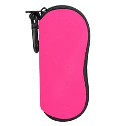 MoKo Sunglasses Soft Case Ultra Light Neoprene Zipper Eyeglass Case with Belt Clip for Men Women