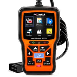 FOXWELL NT301 OBD2 Scanner Live Data Professional Mechanic OBDII Diagnostic Code Reader Tool for Check Engine Light