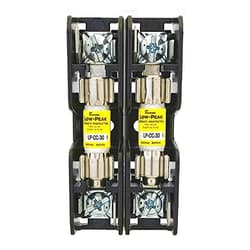 CAI - EATON BUSSMANN Eaton BUSSMANN 2-Pole Midget Fuse Block, AC: 600VAC, DC: 600VDC, 0 to 30A, Series AGU, BAF, BAN, FNM, FNQ, KTK, KLM